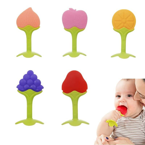 Baby Teether Safety Silicone Fruit Teethers