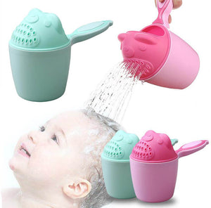 Cartoon Baby Bath Caps Baby Shampoo Cup